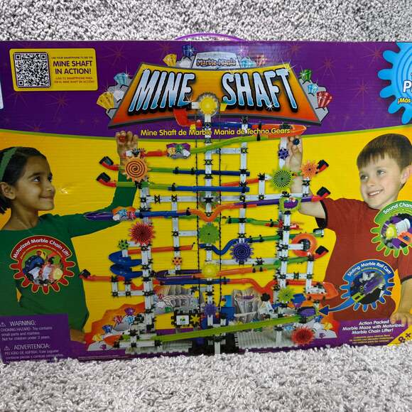 RARE 2012 TECHNO GEARS MARBLE MANIA MINE SHAFT 2.0 DISCONTINUED NEW IN BOX